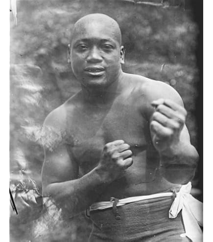 Amazon.com: Wee Blue Coo Vintage Jack Johnson Boxer Champion World